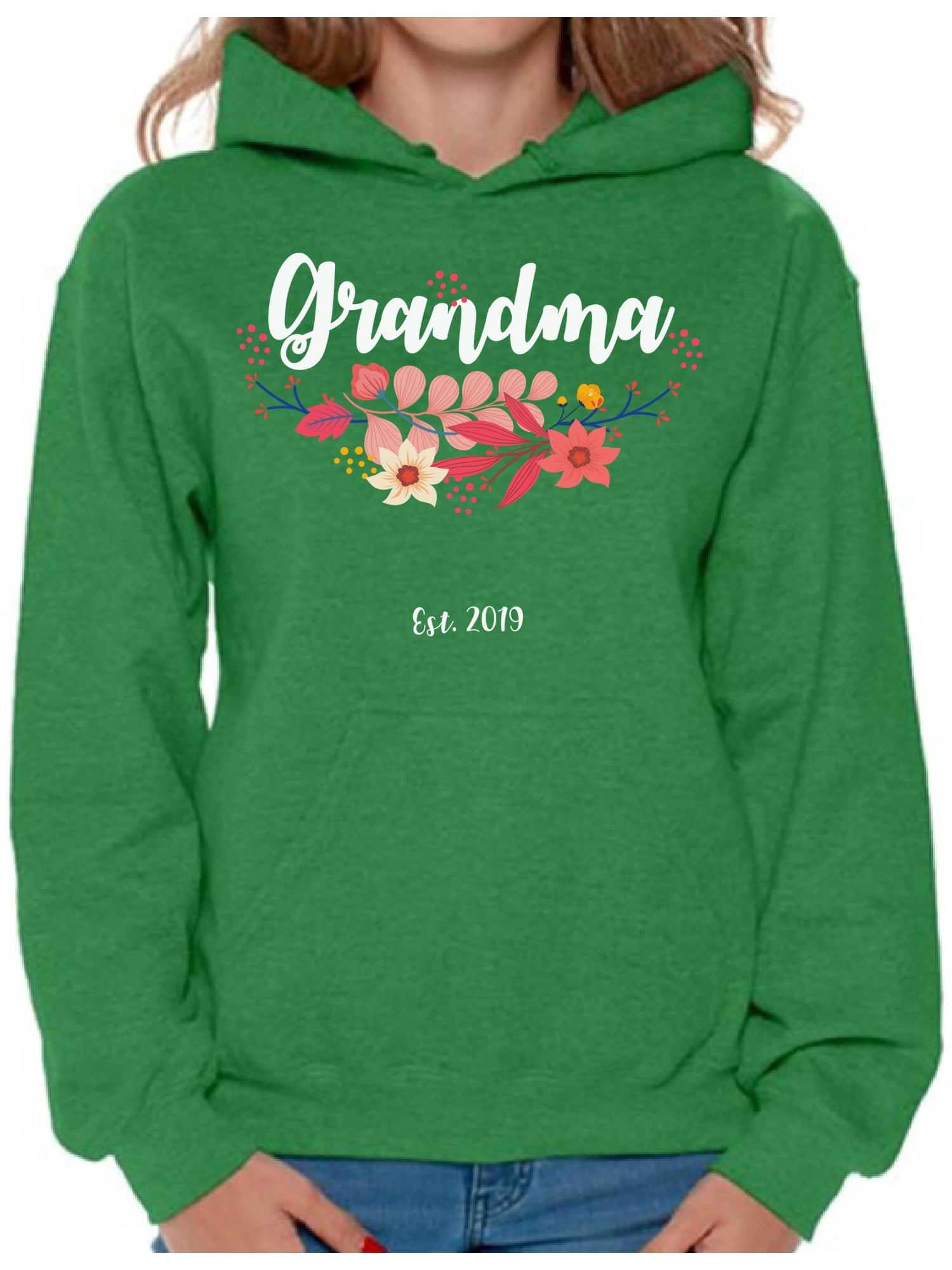 Awkward Styles Grandma 2019 Sweaters for Women Grandma Clothes Pregnancy Reveal Crewneck