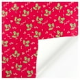 thumbnail image 2 of LHWEN Single-Sided Christmas Wrapping Paper 70cm x 50cm 1PC Classic Santa Design High Coated Paper Perfect for Gift Wrapping Home DIY Festive Decor 3.77 Square Feet, 2 of 5