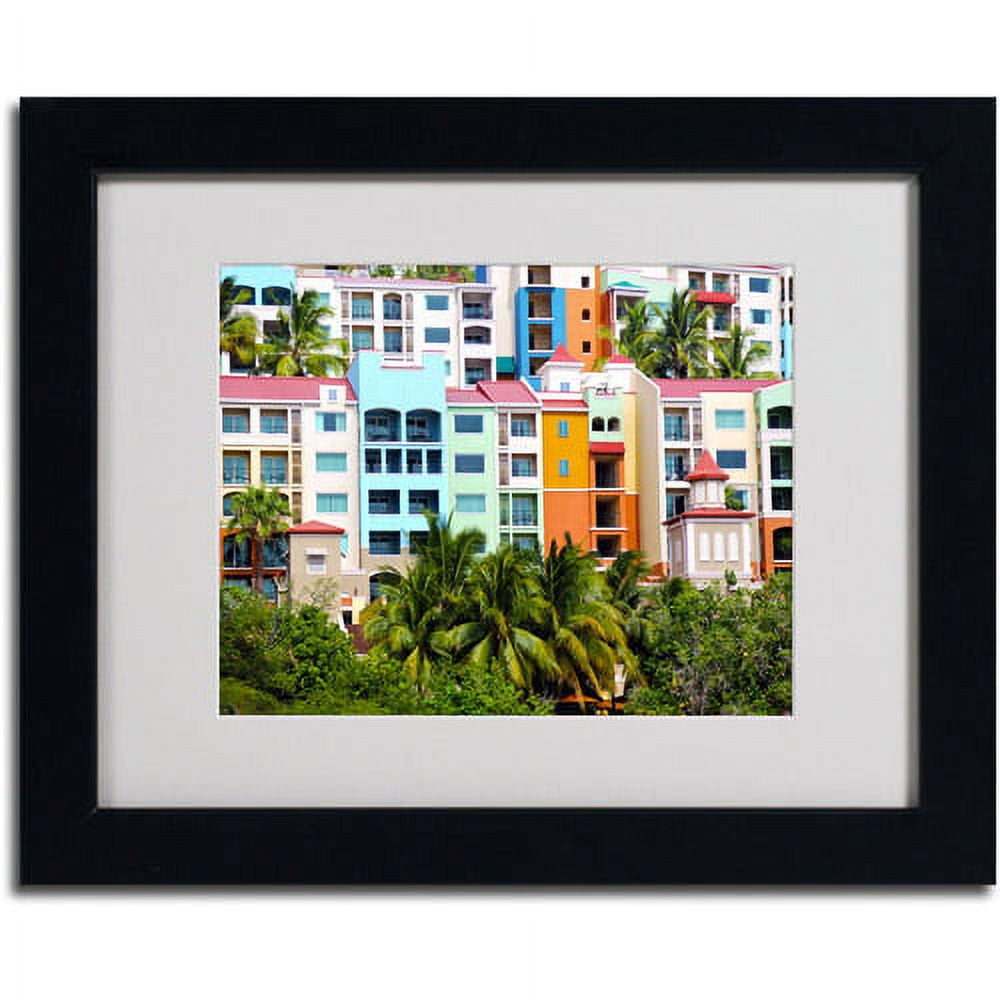 Trademark Fine Art "Virgin Islands 2" Matted Framed Art by CATeyes