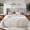 Light Gray, variant on Frostbloom Queen Size Velvet Upholstered Platform Bed Frame with Wingback Headboard, No Box Spring Needed, White