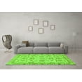thumbnail image 3 of Ahgly Company Indoor Rectangle Oriental Green Traditional Area Rugs, 8' x 12', 3 of 4