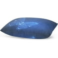 thumbnail image 4 of Butterfly On Network Hud Velvet Oblong Lumbar Plush Throw Pillow Cover/Shams Cushion Case - 20x26in - Decorative Invisible Zipper Design for Couch Sofa Pillowcase Only, 4 of 7