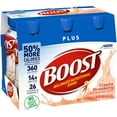 thumbnail image 2 of Boost Plus Complete Nutritional Drink, Creamy Strawberry, 8 oz, 6-CT (Pack of 1), 2 of 5