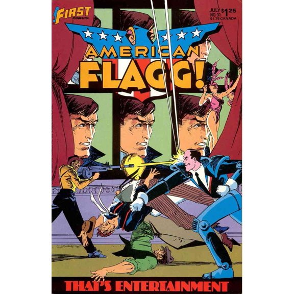 American Flagg #31 VF ; First Comic Book