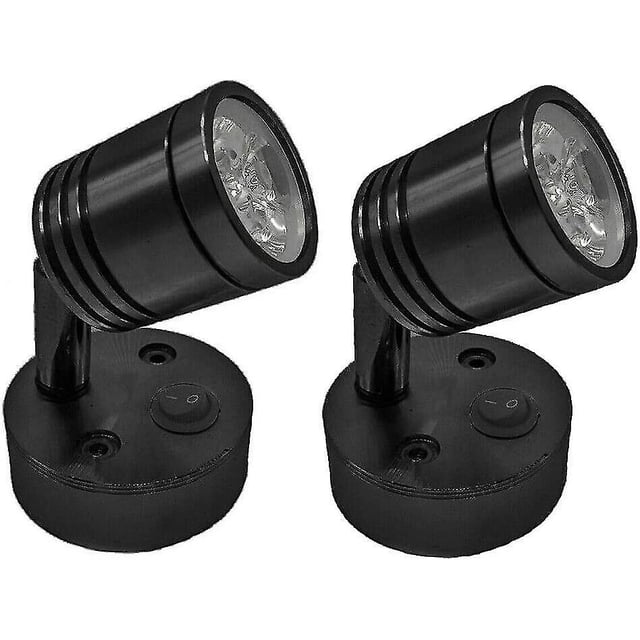 12v Led Motorhome Lights Wall Spot Reading Light Car Caravan Boat Interior Light Motorhome Lamp with Switch Cool White