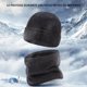 thumbnail image 2 of Gorro Bufanda Guantes De Lana Para Invierno 3 Pcs Unisex, 2 of 8