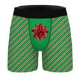 thumbnail image 4 of EliteGoogv Funny Boxers for Men Graphic Underwear Fun print Christmas Men Shorts Green L, 4 of 4