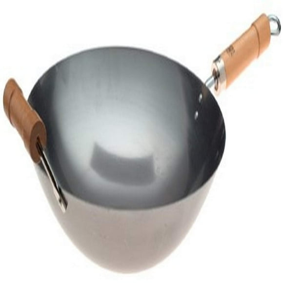 Joyce Chen Cast Iron Wok, 14-Inch, Metal