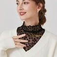 thumbnail image 2 of LoudSung Fake Collar Detachable Half Shirt Blouse False Collar Hollow Out Lace Elegant Stand Style for Women Girls, 2 of 7