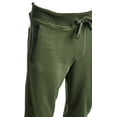 thumbnail image 5 of Ma Croix Mens Fleece Jogger Pants Slim Fit Athletic Activewear, 5 of 5