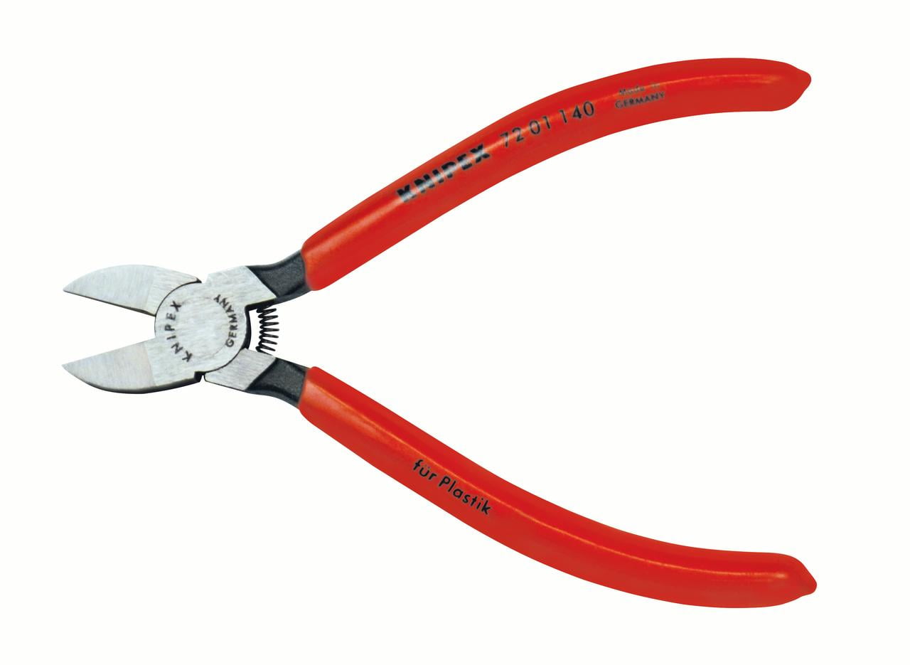 KNIPEX Tools 72 01 140, 5.5Inch Diagonal Flush Cutters