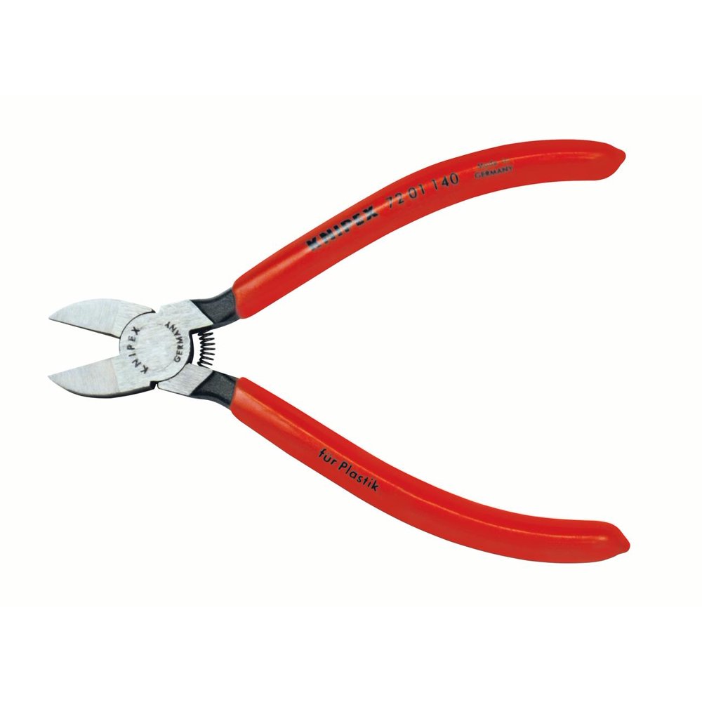 KNIPEX Tools 72 01 140, 5.5Inch Diagonal Flush Cutters