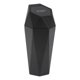 thumbnail image 1 of Bote de basura para automóvil Unique Bargains, portátil, plástico, para portavasos, 1 Pcs, negro, 1 of 6