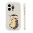 thumbnail image 1 of ¡Protege tu iPhone 15 Pro Max con una divertida y elegante funda plateada mate de doble capa!, 1 of 4