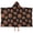 Halloween Spooky Pumpkins, variant on Halloween Spooky Pumpkins Pattern Hooded Bath Towel，50"x30" for Ages 3 To 12 Kids, Quick Dry Lightweight Soft Microfiber Hood Beach Towel Cover Up for Kids