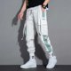 thumbnail image 3 of Pantalones de hombre Harem Hip Hop Multibolsillos Verano Multibolsillos Empalme Pantalones Cargo para Hombre Spandex Ropa Vintage Nailon Largo Emo, 3 of 5