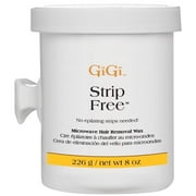 GiGi Strip Free, Microwave Hair Removal Wax for Body and Face, 8 oz