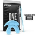 Nxtrnd One Football Mouth Guard, Breathable Mouthpiece, 2 Straps