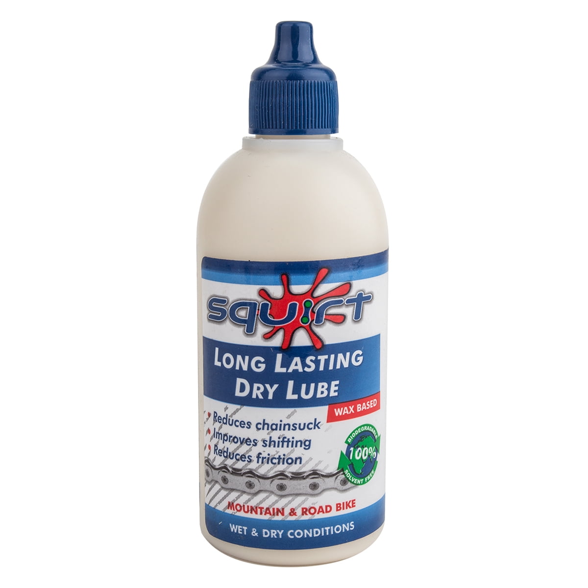 SQUIRT Clean Long Lasting Chain lube 120ml : : Sports et Loisirs