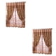 thumbnail image 4 of sweethay Edal Floral peonía patrón tul sala de estar cortinas cenefas ventana 100*250 práctico No.04 2Conjunto, 4 of 6