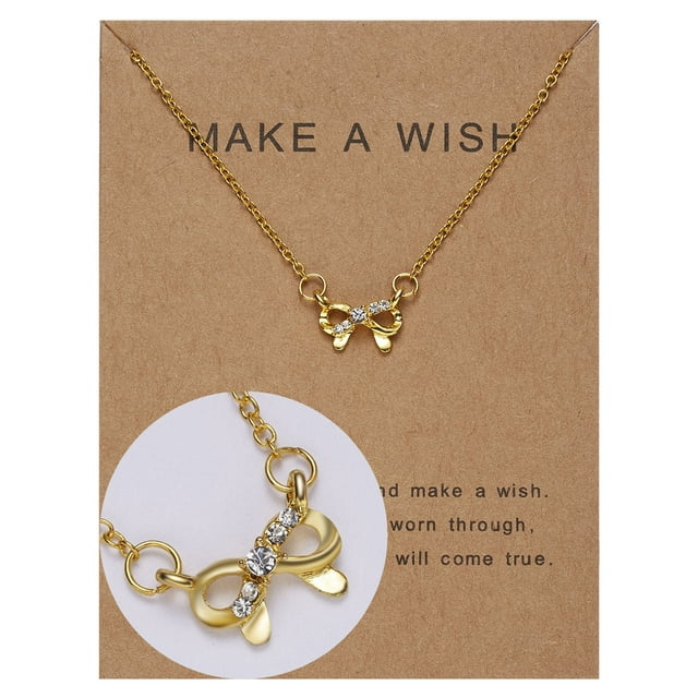 Twinkling Sky papel tarjeta collar serie diamante colgante clavícula cadena regalos Wmkox8yi sjalhkljlk6002