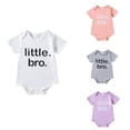 thumbnail image 5 of LRen Baby Boys Clothes 3-6 Months Long Sleeve Crew Neck Solid Color Outfits Clothes One-Piece Toddler Boys Romper & Jumpsuit,Black,6-12 Months,Z5-White,6-12 Months, 5 of 5