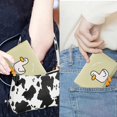 thumbnail image 4 of Monedero pequeño con diseño de pato en 3D para niñas Sincero Hogar, 4 of 6