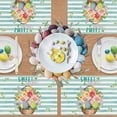 thumbnail image 6 of NWOKYZGH Happy Easter Place Mats, Easter Egg Disposable Placemats Decorative Table Mats for Spring Easter Holiday Dinner Table Decorations Party Supplies, 11 x 17 inch, 6 of 6