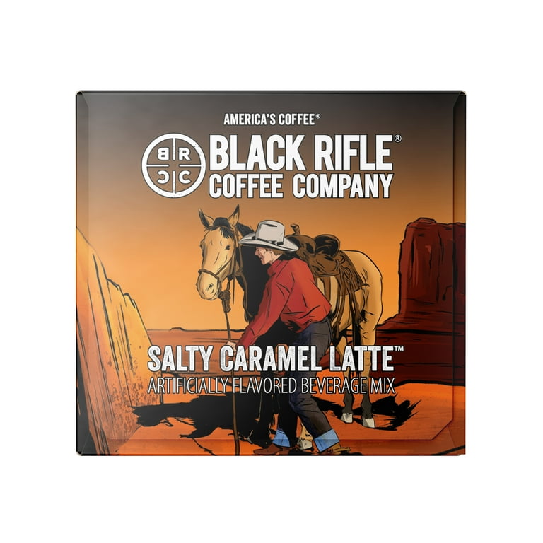 Black Rifle Coffee Co. Salty Caramel Latte Medium Roast K-Cups, 12