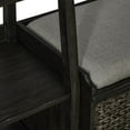 thumbnail image 3 of Liberty Furniture Mill Creek Transitional Wood Wall Unit in Peppercorn Espresso, 3 of 3
