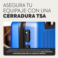 thumbnail image 4 of Set de 4 Maletas de Viaje Rígidas 20 y 18 Pulgadas con 2 Neceseres de 11 Pulgadas Equipaje Ligero con Ruedas 360 y Candado TSA Seraphiel, 4 of 7