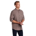 thumbnail image 5 of Frontier Threads Men's Long Sleeve Button Down Solid Flannel, 5 of 5