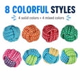 thumbnail image 5 of MGEZCOO Puppy Toys 8 Pack, Dog Rope Ball Chew Toys for Small Medium Dogs, 2.36 Inch Braided Rope Balls for Puppy Teething, Fetch, Tug and Indoor Play, 5 of 7