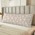 thumbnail image 6 of KLL Ultra Soft Microfiber Body Pillow Cover/Pillowcases 20"x54" with Hidden Zipper Closure-White Goose, 6 of 8