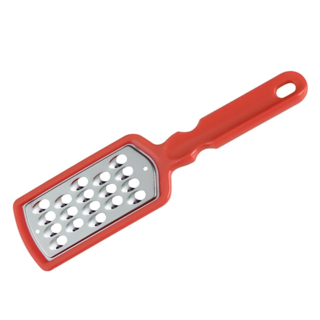 Yhmxh Utensilios de cocina Rallador de queso de mano - Rallador de queso con mango suave - Rallador para cocina, especias, jengibre - Rallador de queso de acero inoxidable - Rallador de limón
