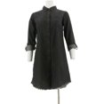 thumbnail image 1 of Joan Rivers Petite Lightweight Denim Dress Fringe Hem Women's A310876, 1 of 5