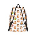 thumbnail image 3 of Xecao Kawaii Shiba Dog for Canvas College Laptop Backpack, Durable Rucksack Travel Notebook Bag School Backpack Book Bag for Men Women, 3 of 8