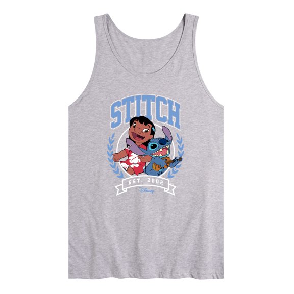 Disney - Stitch Collegiate Group - Men's Sleeveless Graphic Tank