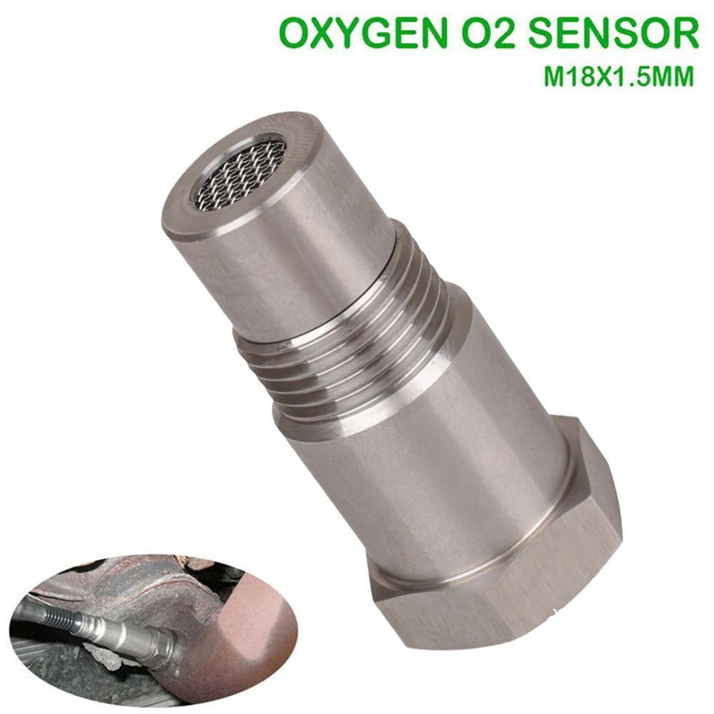Oxygen Spacer with Stainless Filter,Hex Adapter for Car Check Engine Light
