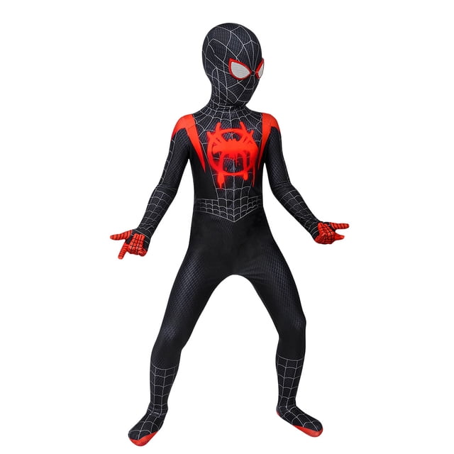 Traje Cosplay Mono Disfraz Halloween Araña Héroe Spandex para
