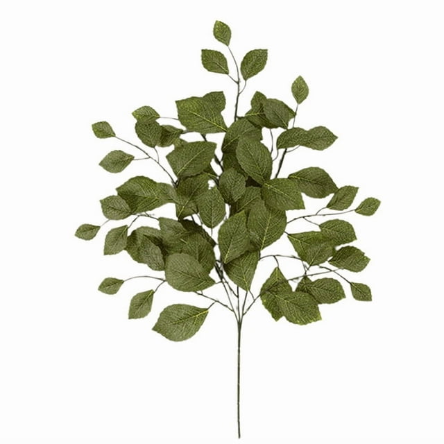Liyamei Feuilles Réalistes Feuilles Rouges Douces pour Maison Mariage Fête Fond Intérieur Extérieur Mur