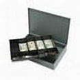 thumbnail image 2 of SP Richards Steel Locking 3"H x 10"W x 7"D Cash Box with Removable Tray, Black, 2 of 2