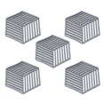 thumbnail image 1 of Manteles individuales para platos, 5 uds., salvamanteles de silicona, soportes hexagonales para ollas calientes, alfombrillas para sartenes calientes, funcionalidad versátil, 1 of 5