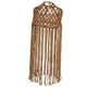 thumbnail image 4 of de lámpara colgante de macramé estilo bohemio, cubierta de lámpara colgante tejida a mano para decoración de dormitorio y candelabro., 4 of 9