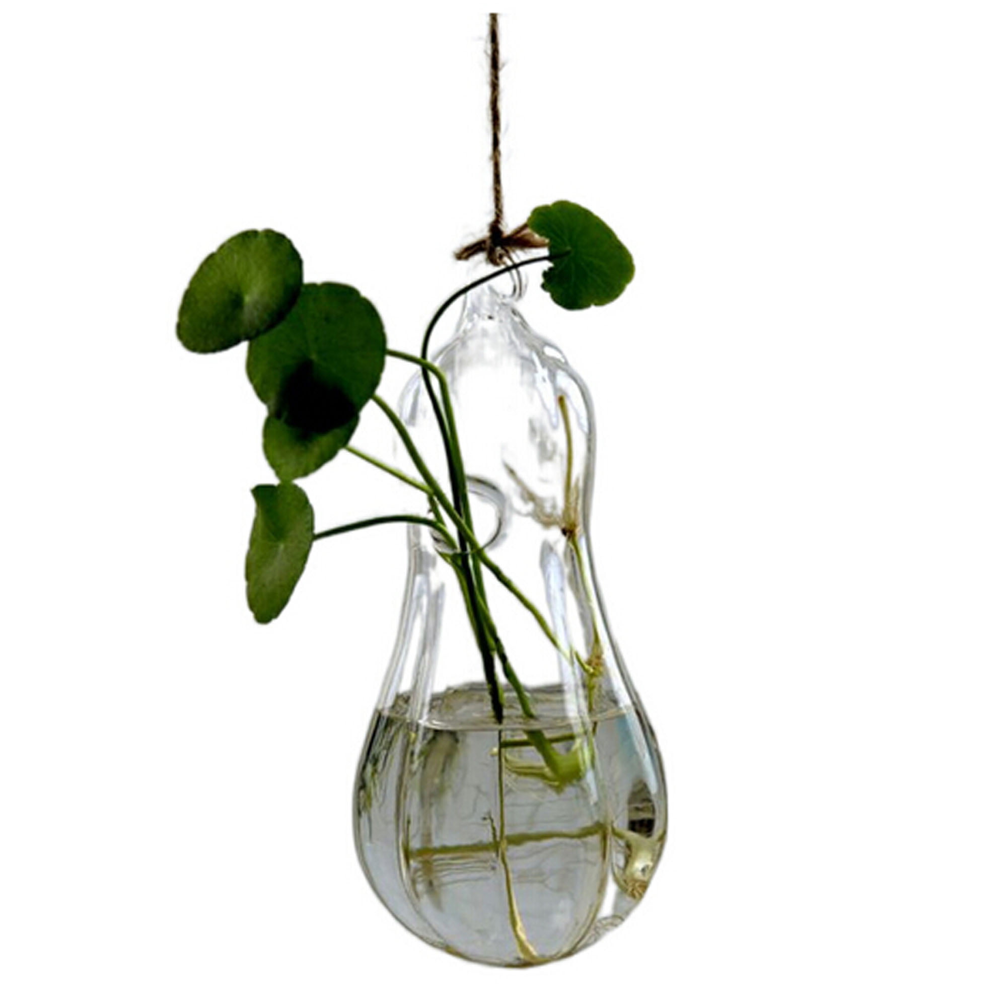 Hanging Glass Flowers Plant Vase Stand Holder Terrarium Wedding Container F5G6 
