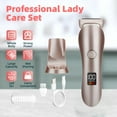 thumbnail image 5 of Electric Razor for Women - Cordless Shaver with LED Light, Body Hair Removal for Legs and Underarms Public Hairs, 5 of 7