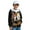 Splatter Soccer, variant on FKELYI Zipper Front Hoodies for Boys Long Sleeve Sweatshirt Fire Wolf Print Kids Fleece Jacket with Pockets Fall Top Winter Clothes, L