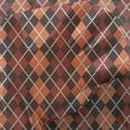 thumbnail image 3 of Geometric Tulle Curtains with Rod Pocket, Autumn Colors Retro Style Argyle Pattern Classical Old Fashion Scottish Irish, Sheer Drape for Wedding Party 2 Panels, 7 Sizes, Multicolor, by Ambesonne, 3 of 3