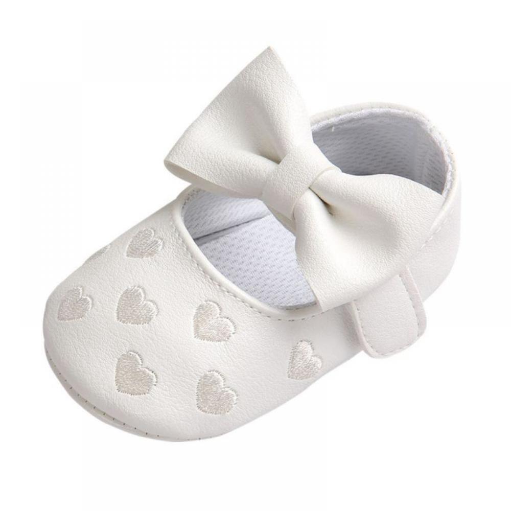 Baby Girl Shoes Soft Sole Flats Baby Walking Shoes Cute Non-slip Shoes for Toddler Girls - image 4 of 7