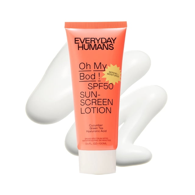Loción corporal con protección solar Everyday Humans Oh My Bod SPF50 100 ml